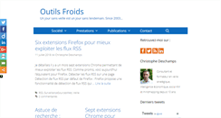 Desktop Screenshot of outilsfroids.net